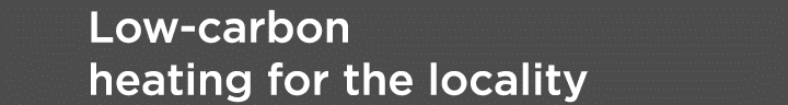 Low-carbon heating for the locality 