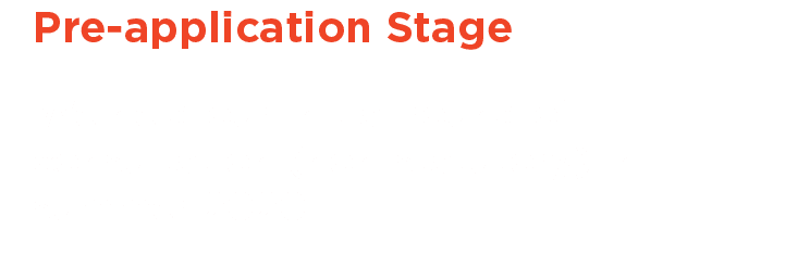 Pre-application Stage We held our Initial round of consultation (non-statutory) in summer 2020 