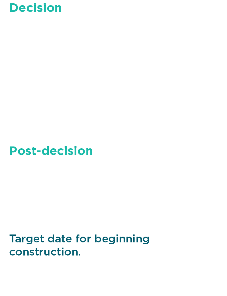 Decision A recommendation by the Planning Inspectorate will be issued to the Secretary of State within 3 months  The    